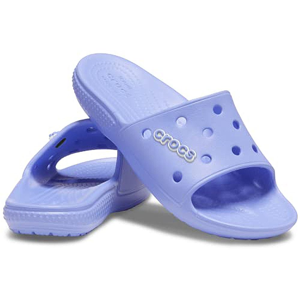 Crocs Classic Slide Seasonal Colors - Unisex Digital Violet Shoe Deals Outlet