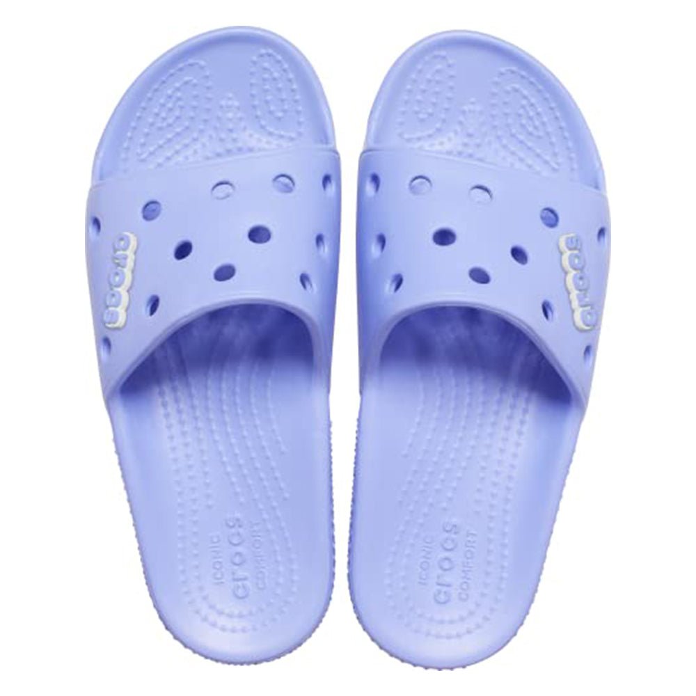 Crocs Classic Slide Seasonal Colors - Unisex Digital Violet Shoe Deals Outlet