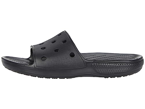 Crocs Classic Slide - Unisex Black Shoe Deals Outlet