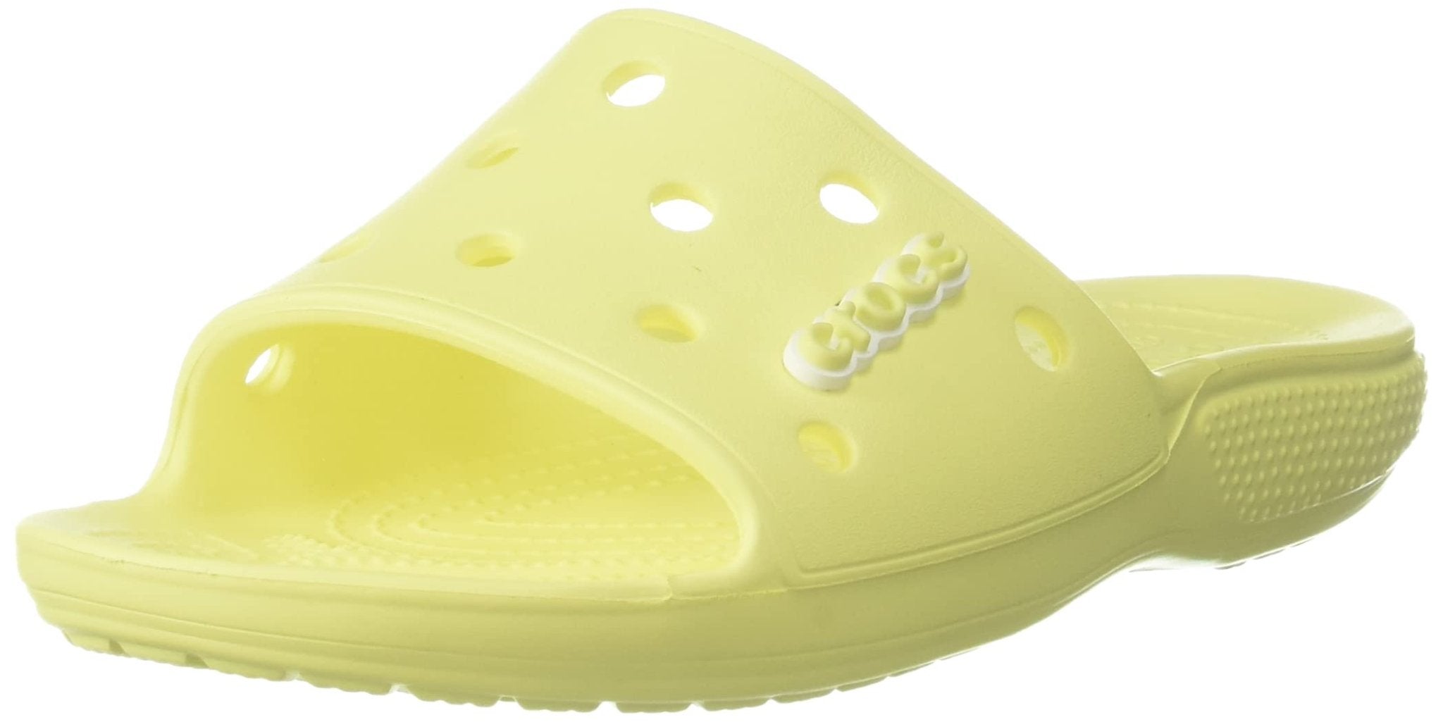 Crocs Classic Slide - Unisex Yellow Shoe Deals Outlet