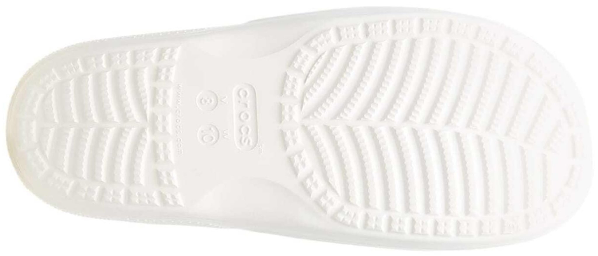 Crocs Classic Slide - Unisex White Shoe Deals Outlet
