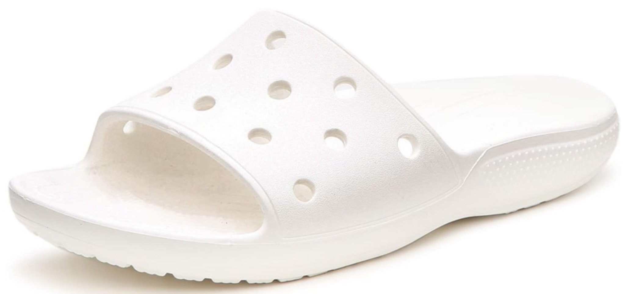 Crocs Classic Slide - Unisex White Shoe Deals Outlet