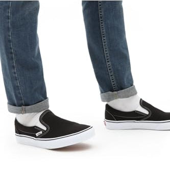 Vans Classic Slip - On - Unisex Black Shoe Deals Outlet