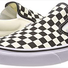 Vans Classic Slip - On - Unisex Black/Off White Checkerboard Shoe Deals Outlet