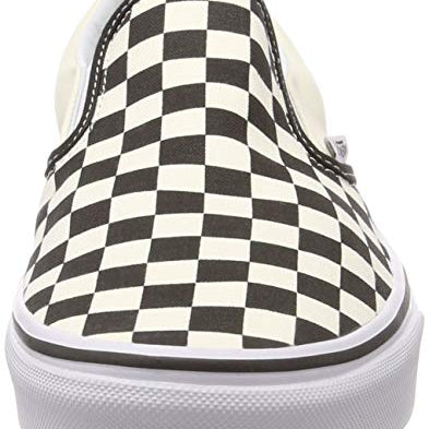 Vans Classic Slip - On - Unisex Black/Off White Checkerboard Shoe Deals Outlet