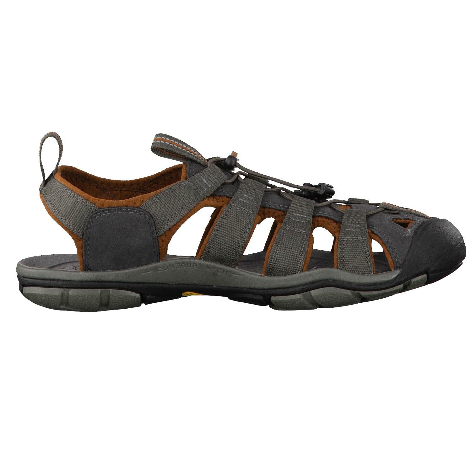 KEEN Clearwater CNX - Men's Raven/Tortoise Shell Shoe Deals Outlet