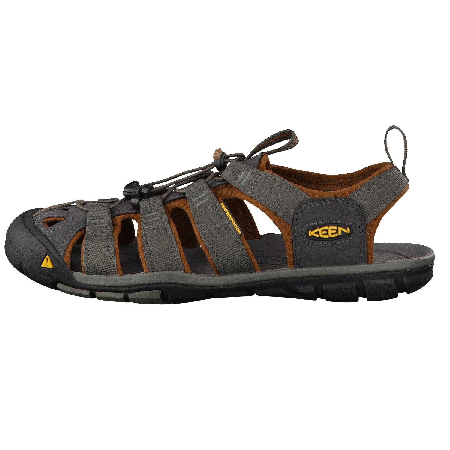 KEEN Clearwater CNX - Men's Raven/Tortoise Shell Shoe Deals Outlet