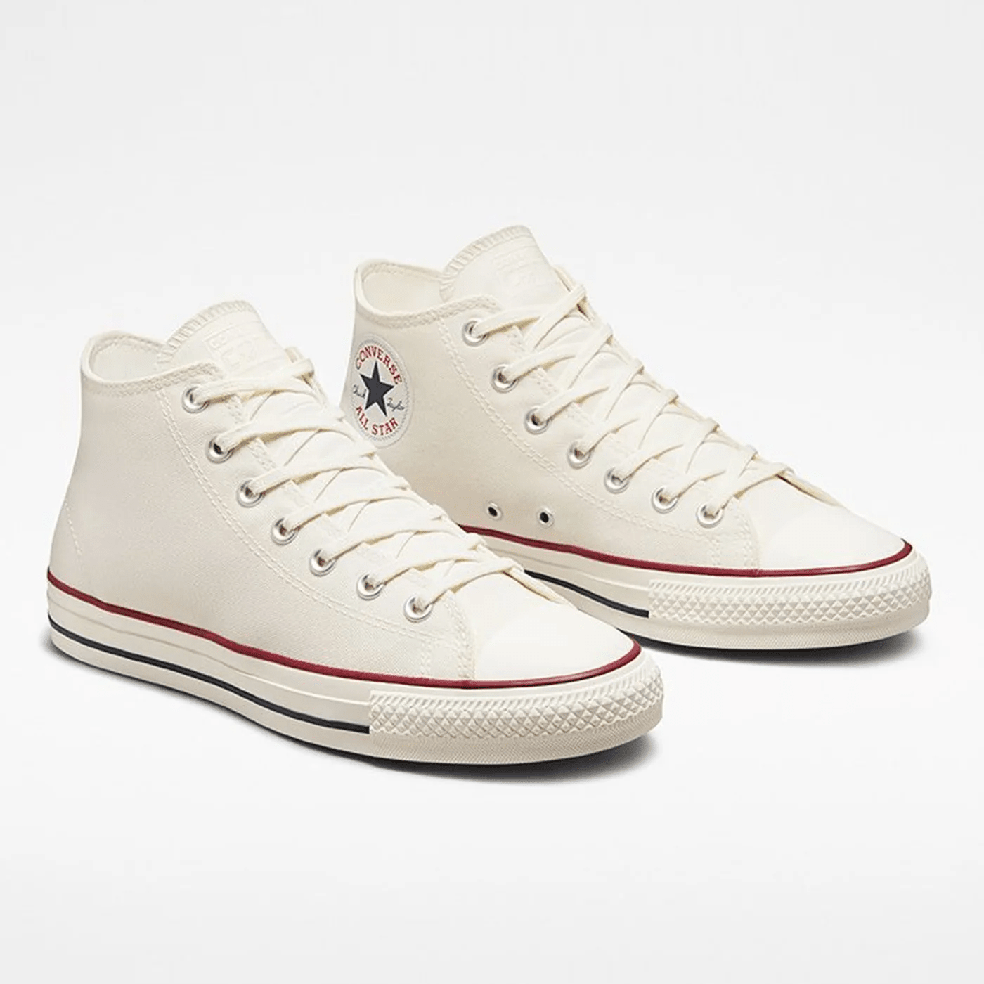 Converse Chuck Taylor All Star Pro Cut Egret / Red / Clematis Blue Men's 13 / Women's 15 M 194433643498 Shoe Deals Outlet