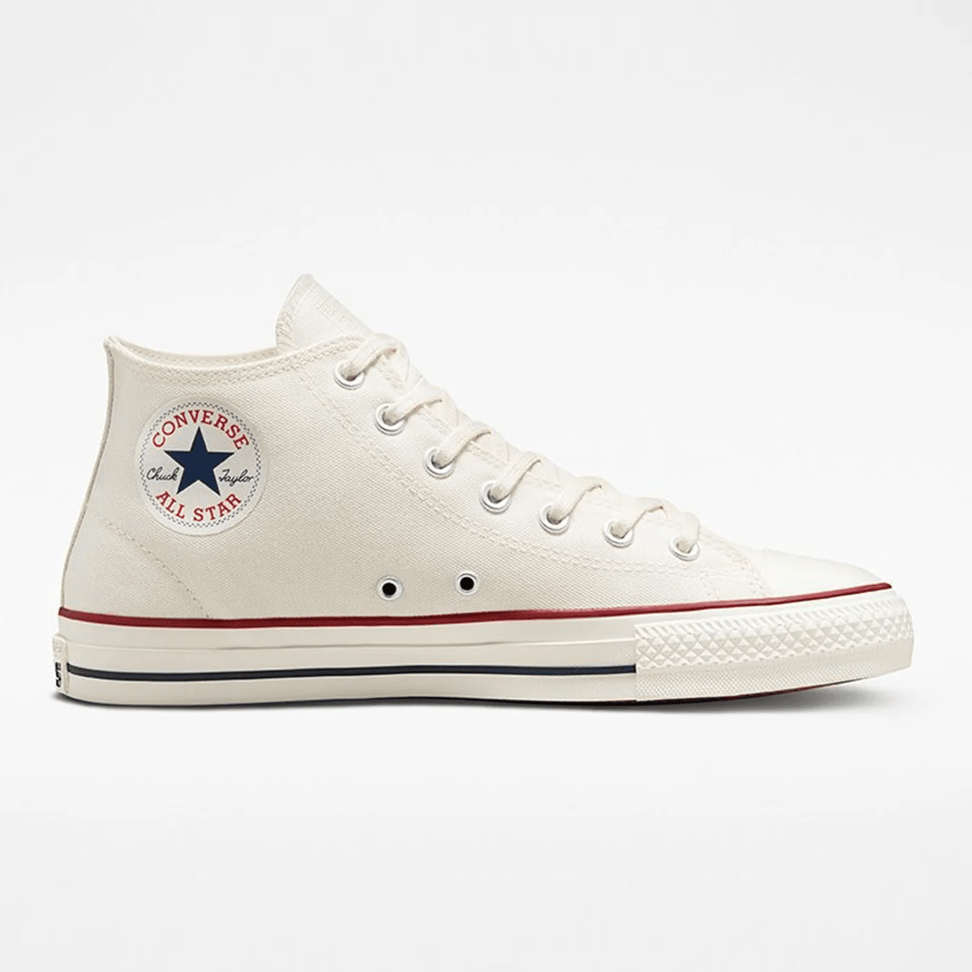 Converse Chuck Taylor All Star Pro Cut Egret / Red / Clematis Blue Men's 13 / Women's 15 M 194433643498 Shoe Deals Outlet