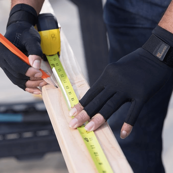 CopperFit Ice Compression Gloves Menthol Infused Black S/M 754502043606 Shoe Deals Outlet