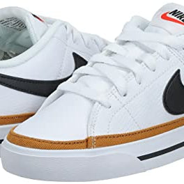 Nike Court Legacy - Women's White White Black Desert Ochre Team Orange Shoe Deals Outlet