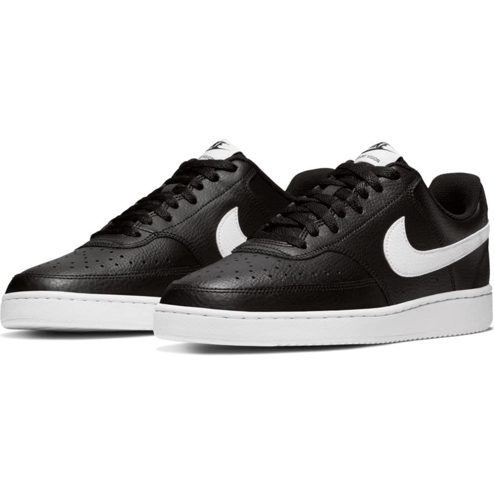 Nike Court Vision Low Next Nature - Men's Black Shoe Deals Outlet