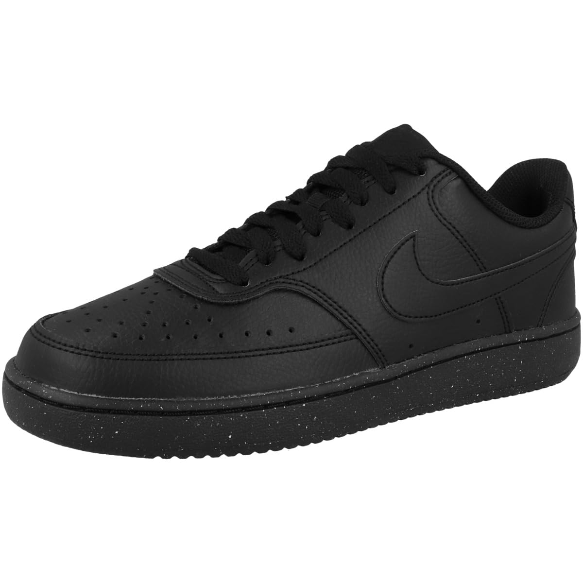 Nike Court Vision Low Next Nature - Men's Black Shoe Deals Outlet