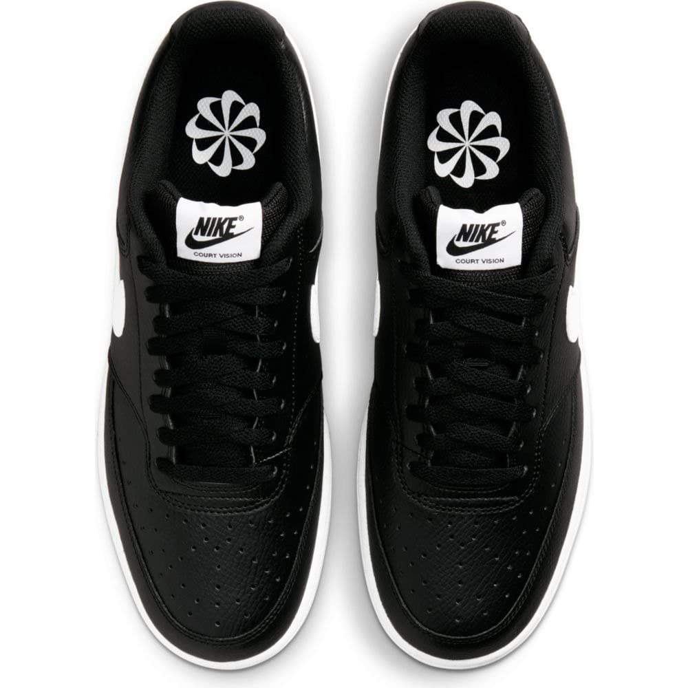 Nike Court Vision Low Next Nature - Men's Black Shoe Deals Outlet