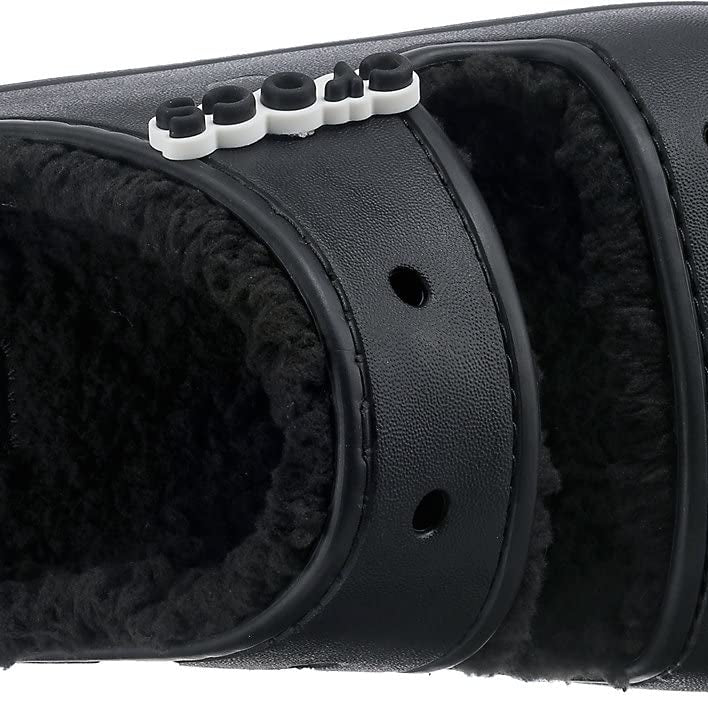 Crocs Cozzzy Sandal - Unisex Black Shoe Deals Outlet