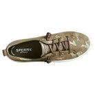 Sperry Crest Vibe Metallic Leather - Women's Olive Camo Shoe Deals Outlet