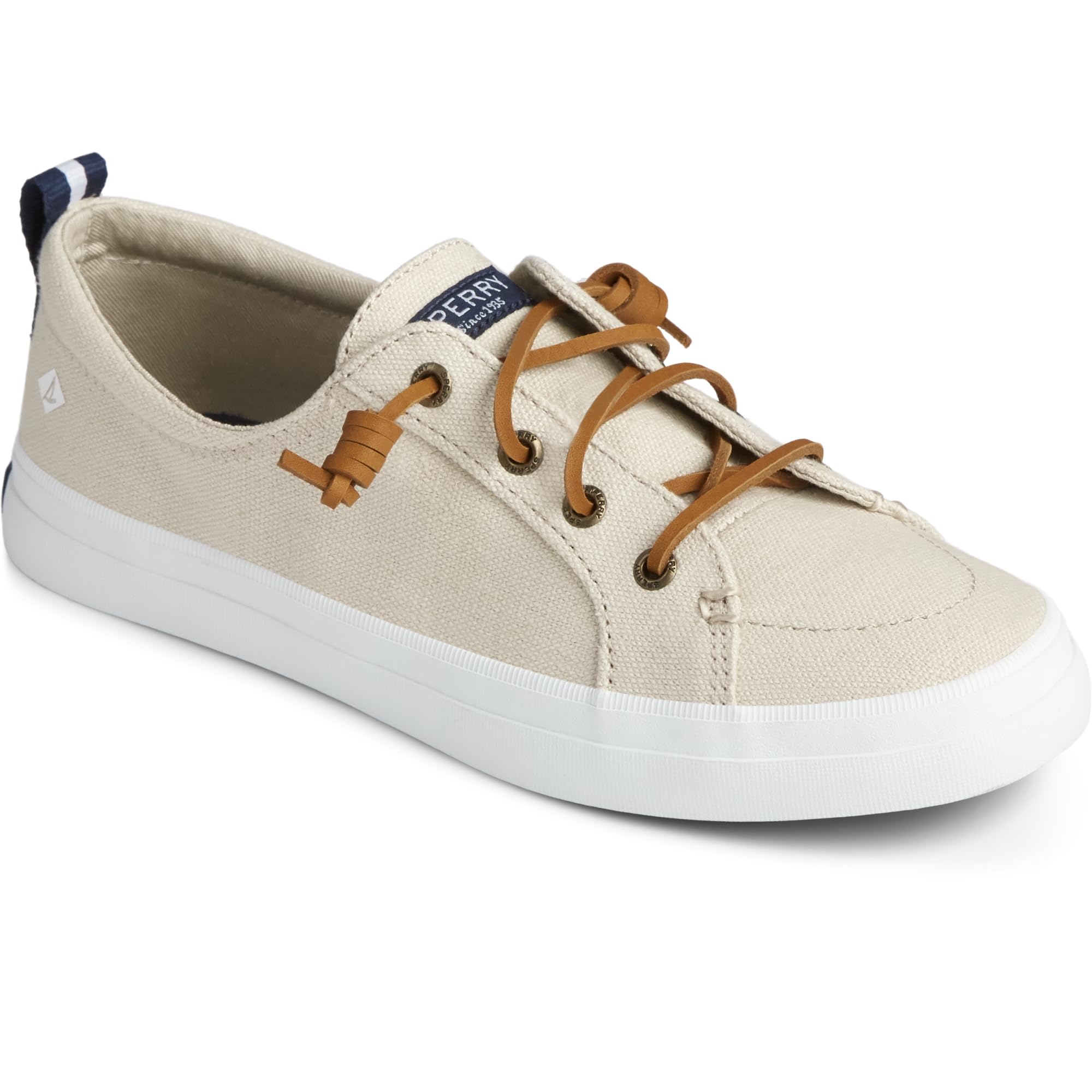 Sperry Crest Vibe - Women's Linen/Oat Shoe Deals Outlet