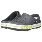 Crocs Crocband Baya Clog - Kids Slate Grey/Lime Punch Shoe Deals Outlet