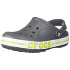Crocs Crocband Baya Clog - Kids Slate Grey/Lime Punch Shoe Deals Outlet