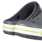 Crocs Crocband Baya Clog - Kids Slate Grey/Lime Punch Shoe Deals Outlet