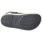 Crocs Crocband Baya Clog - Kids Slate Grey/Lime Punch Shoe Deals Outlet