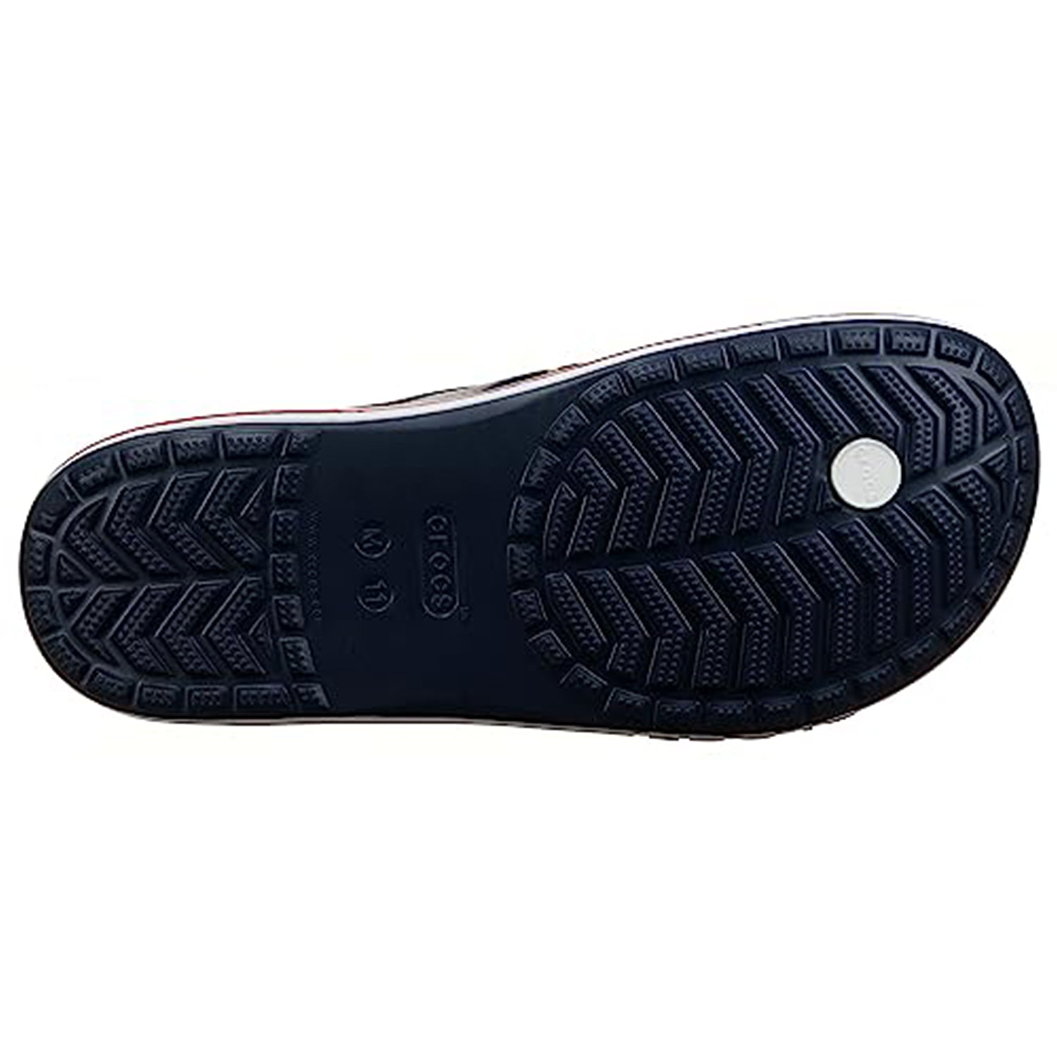 Crocs Crocband Baya Flip Flop - Unisex Navy/Pepper Shoe Deals Outlet