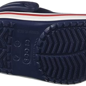 Crocs CrocBand Clog - Kids Navy/Red Shoe Deals Outlet
