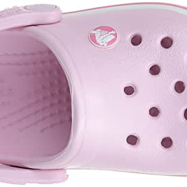 Crocs CrocBand Clog - Kids Ballerina Pink Shoe Deals Outlet