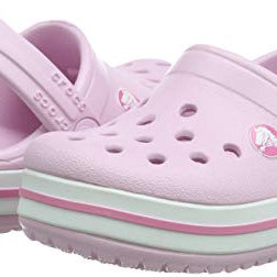 Crocs CrocBand Clog - Kids Ballerina Pink Shoe Deals Outlet