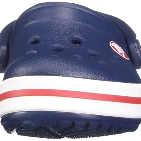 Crocs CrocBand Clog - Kids Navy/Red Shoe Deals Outlet