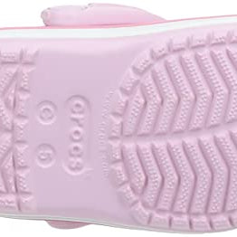 Crocs CrocBand Clog - Kids Ballerina Pink Shoe Deals Outlet