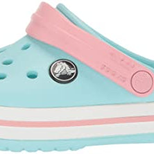 Crocs CrocBand Clog - Kids Ice Blue/White Shoe Deals Outlet