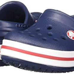 Crocs CrocBand Clog - Kids Navy/Red Shoe Deals Outlet