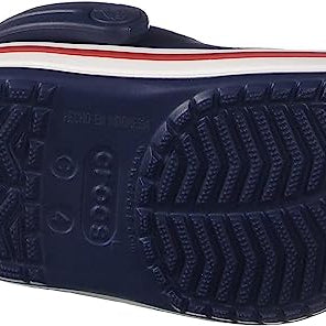 Crocs CrocBand Clog - Kids Navy/Red Shoe Deals Outlet