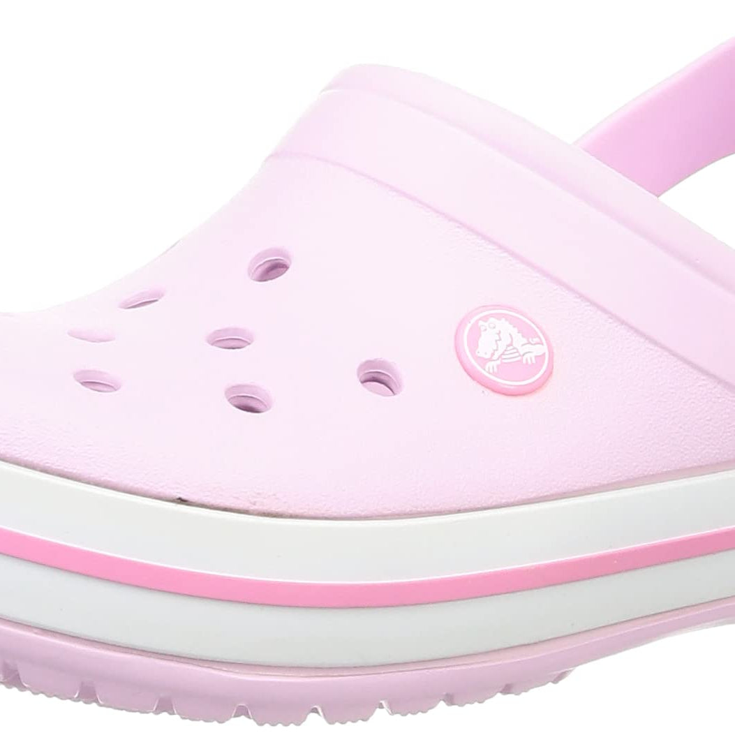 Crocs CrocBand Clog - Kids Ballerina Pink Shoe Deals Outlet
