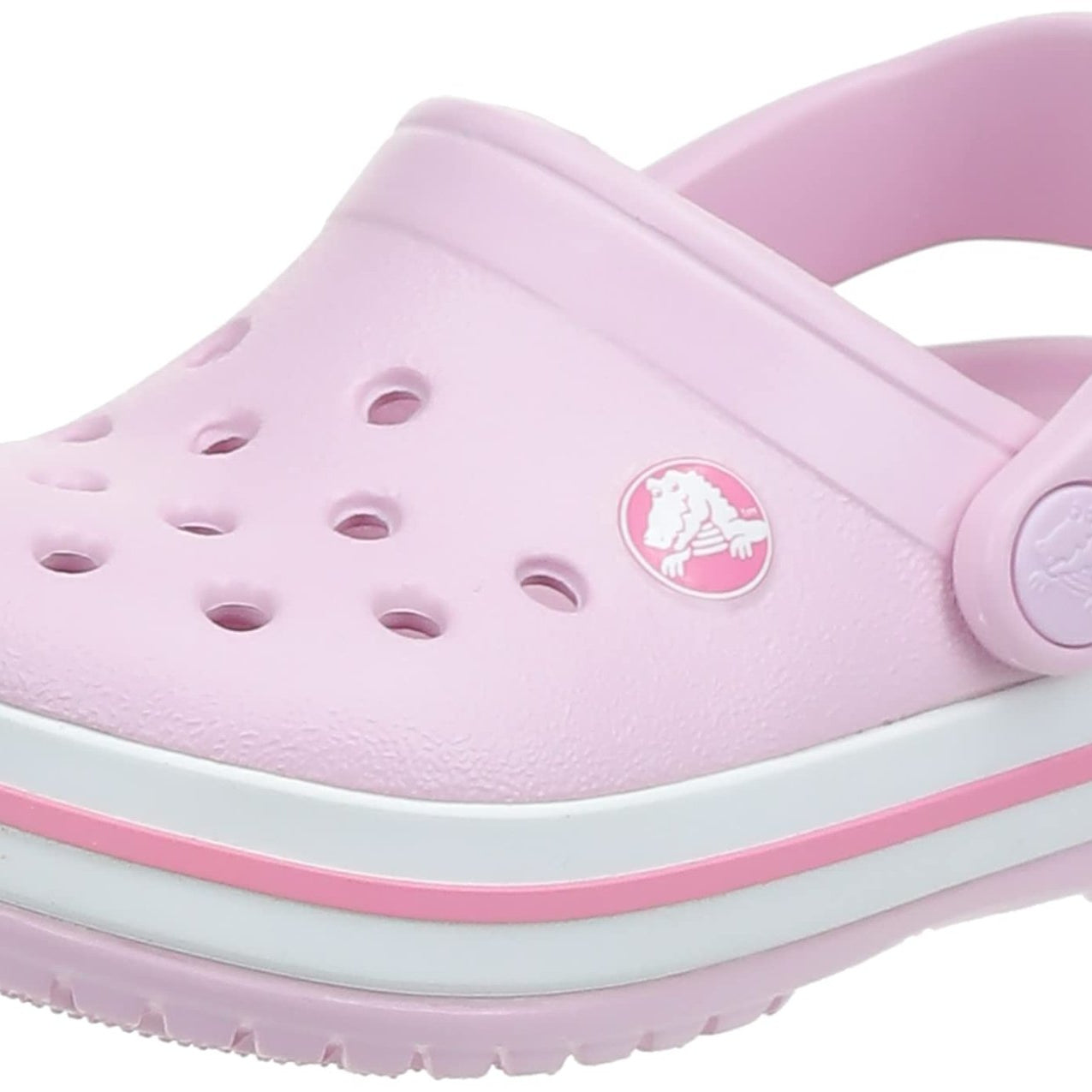 Crocs CrocBand Clog - Kids Ballerina Pink Shoe Deals Outlet