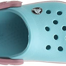 Crocs CrocBand Clog - Kids Ice Blue/White Shoe Deals Outlet