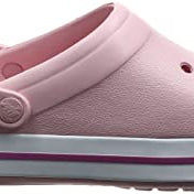 Crocs CrocBand Clog - Unisex Pearl Pink/Wild Orchid Shoe Deals Outlet