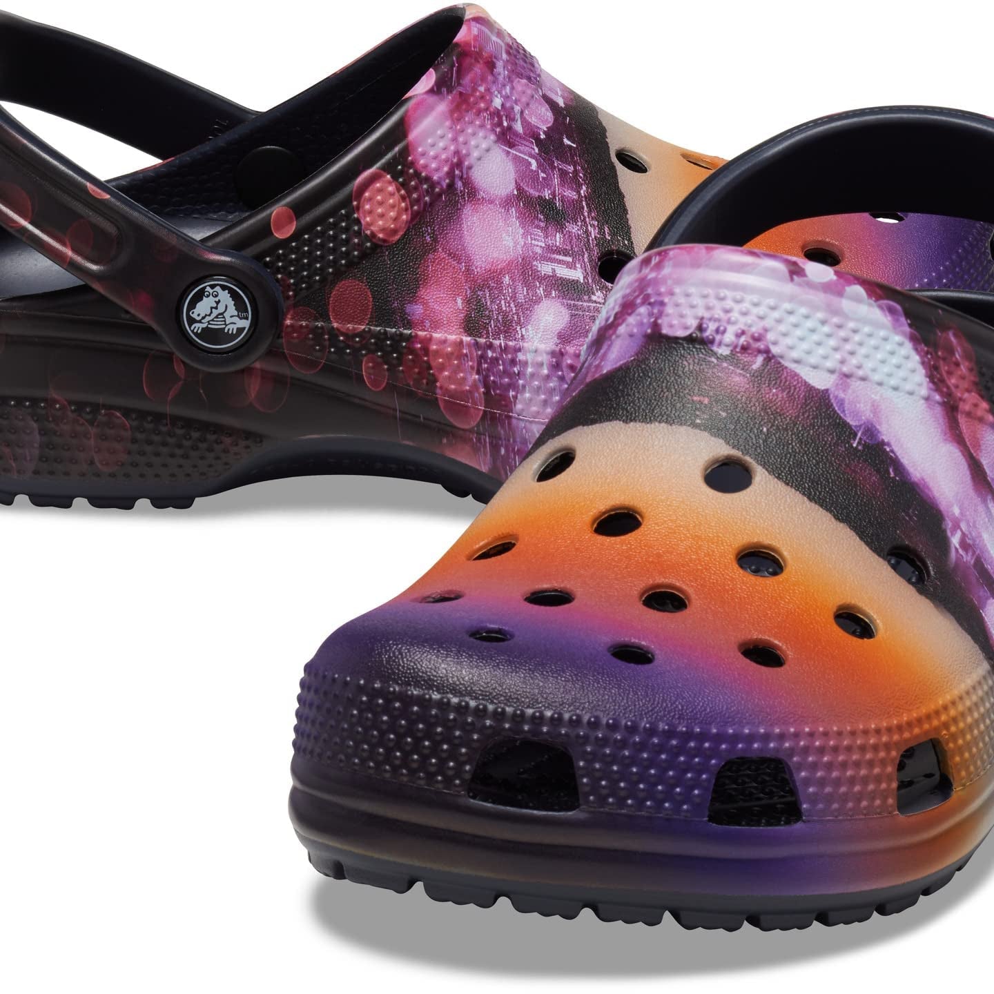 Crocs CrocBand Clog - Unisex Stucco/Melon Shoe Deals Outlet