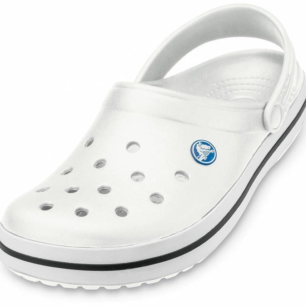 Crocs CrocBand Clog - Unisex White Shoe Deals Outlet