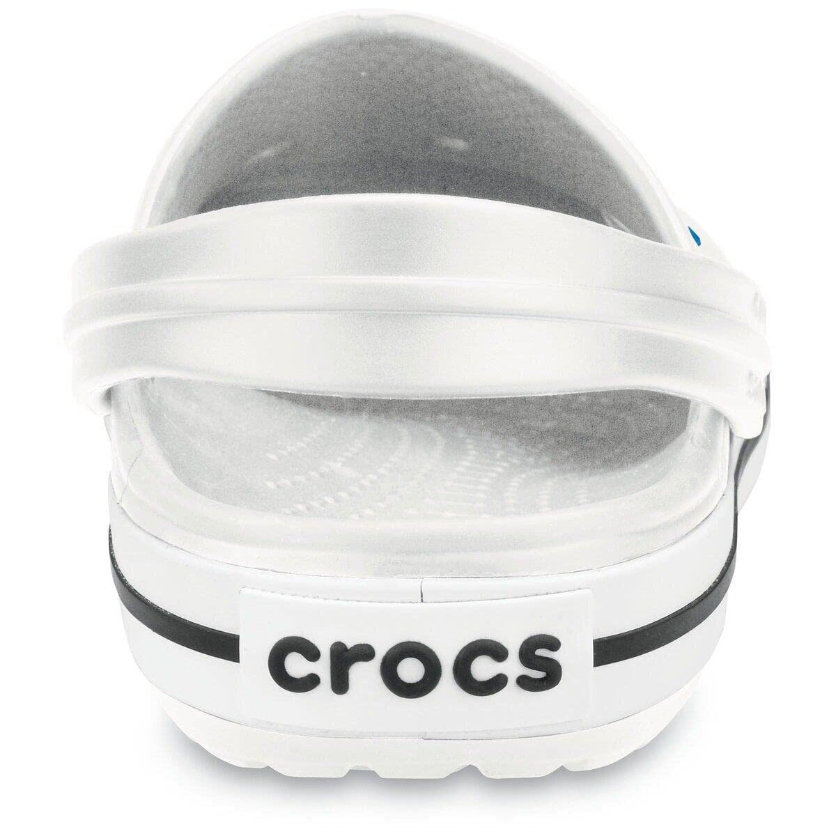 Crocs CrocBand Clog - Unisex White Shoe Deals Outlet