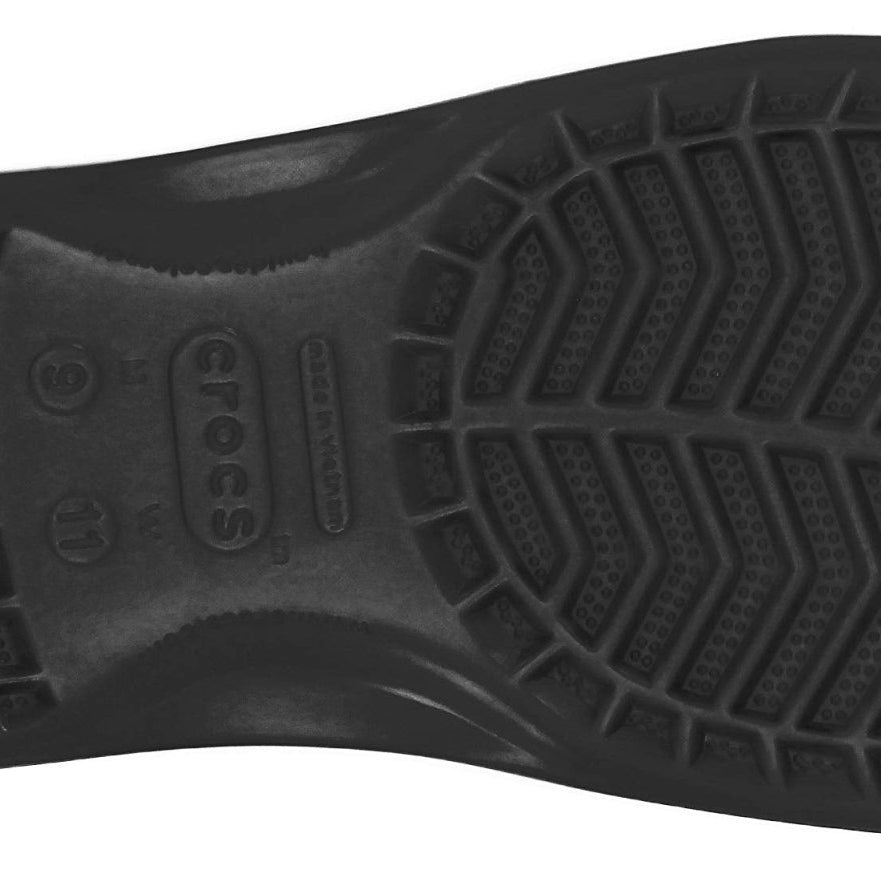 Crocs Crocband Flip - Unisex Black Shoe Deals Outlet