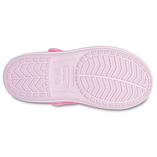 Crocs CrocBand Sandal - Kids Ballerina Pink Shoe Deals Outlet