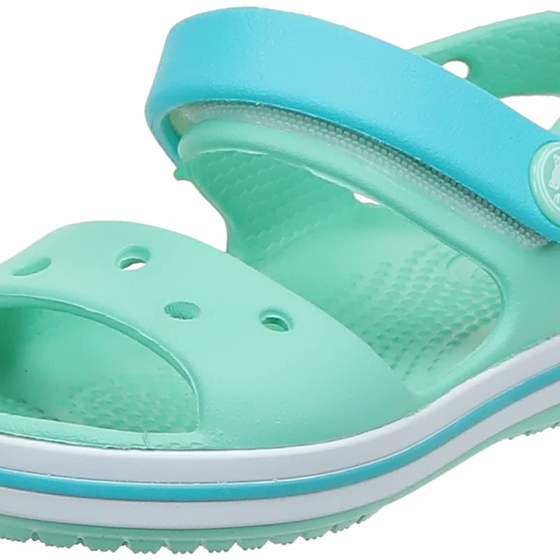 Crocs CrocBand Sandal - Kids Blue Shoe Deals Outlet