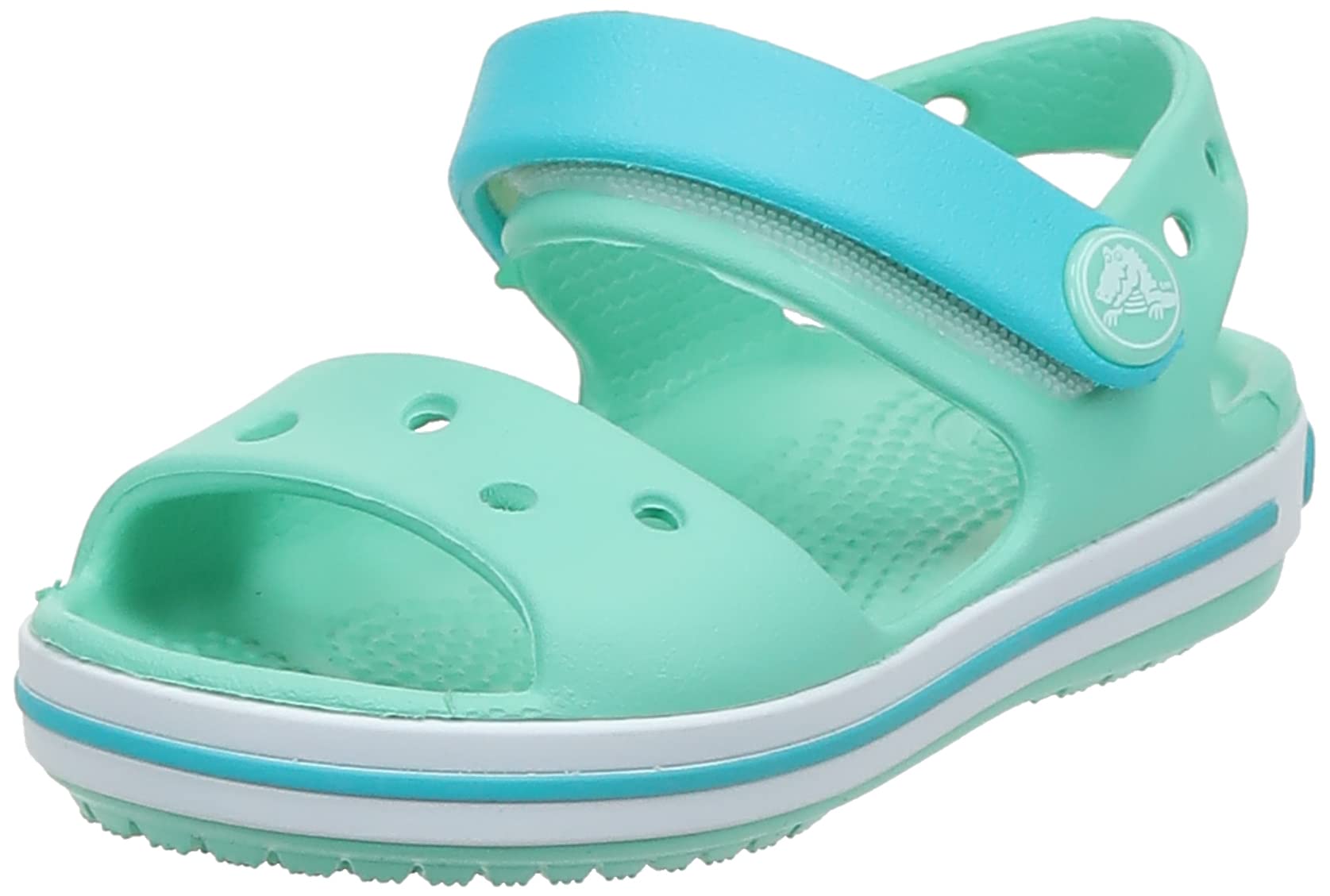 Crocs CrocBand Sandal - Kids Blue Shoe Deals Outlet