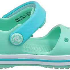 Crocs CrocBand Sandal - Kids Blue Shoe Deals Outlet