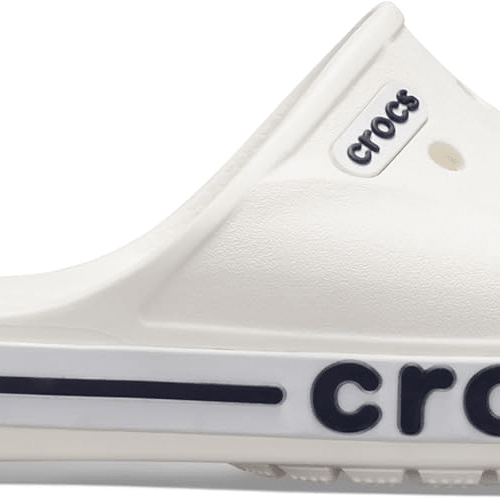 Crocs Bayaband Clog White / Navy Men's 9 / Women's 11 M 191448189300 Shoe Deals Outlet