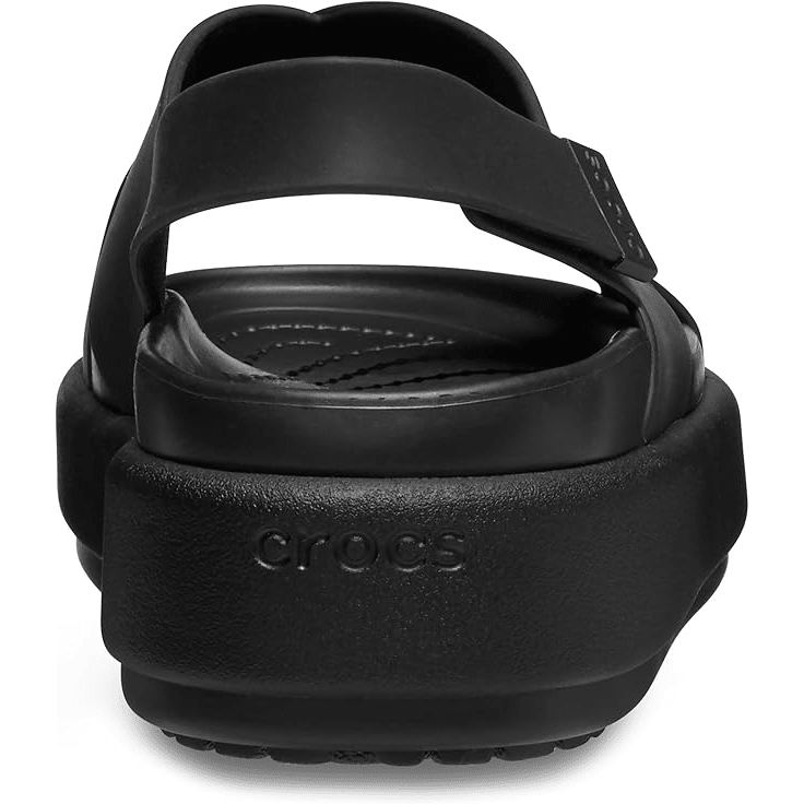 Crocs Brooklyn Luxe Cross Strap Black 5 M 196265538522 Shoe Deals Outlet