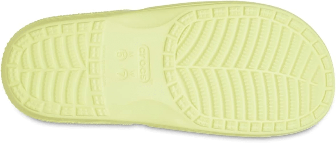 Crocs Classic Slide Yellow Men's 8 / Women's 10 M 196265144860 Shoe Deals Outlet