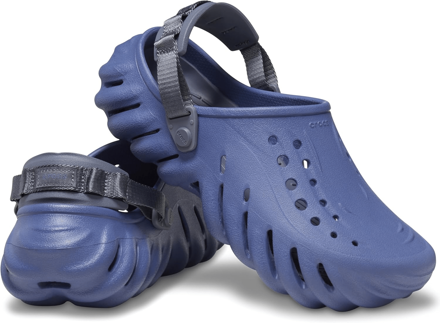 Crocs Echo Clog Bijou Blue Men's 9 / Women's 11 M 196265558704 Shoe Deals Outlet